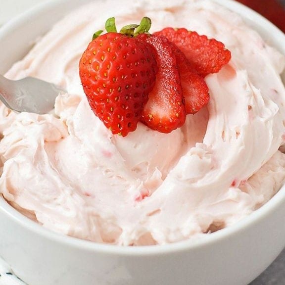 Flavored Container Of Cream Cheese.