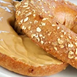 Bagel With Peanut Butter.