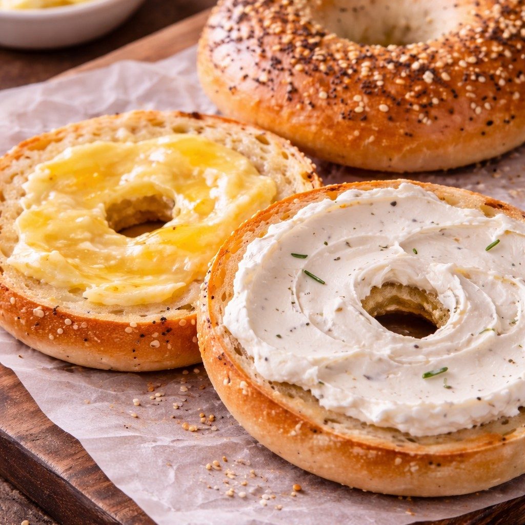 Bagel With Butter.