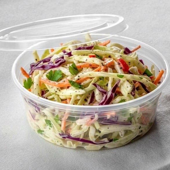 Container Of Cole Slaw.